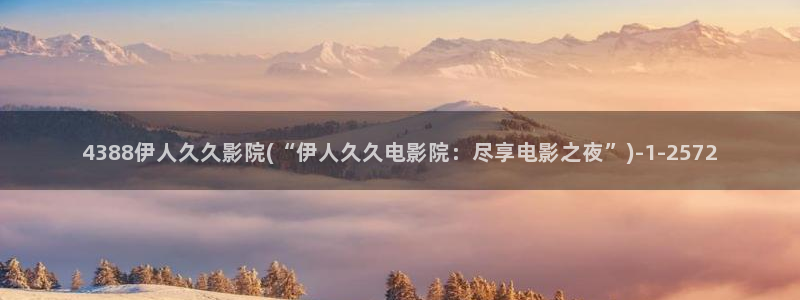 久久综合伊人影院